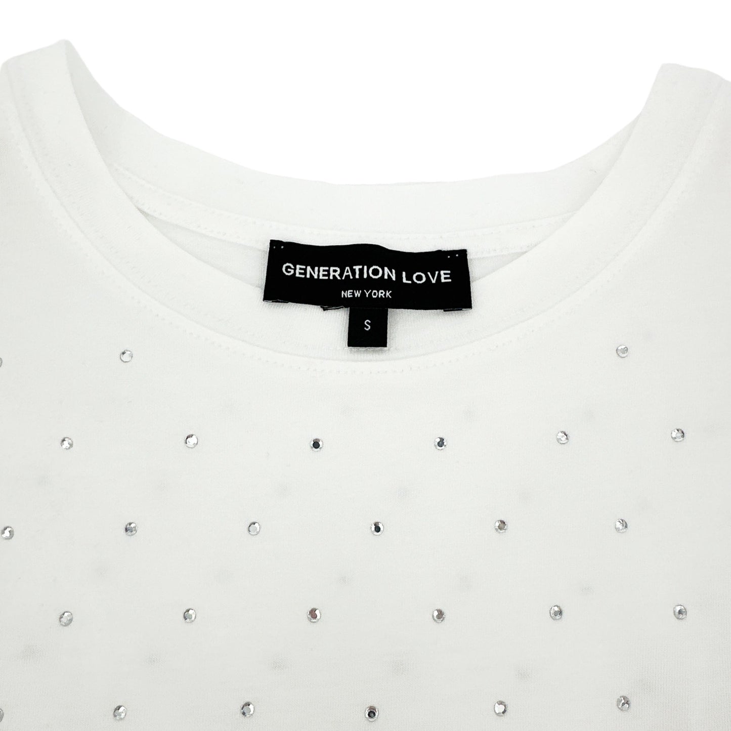 GENERATION LOVE Lex Crystal Embellished Tank S