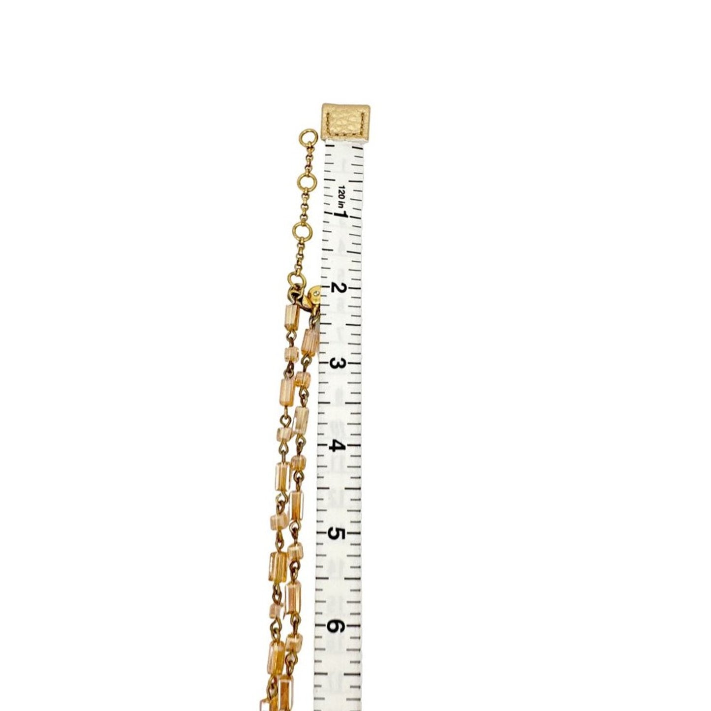 J.CREW Beaded Tassel Necklace