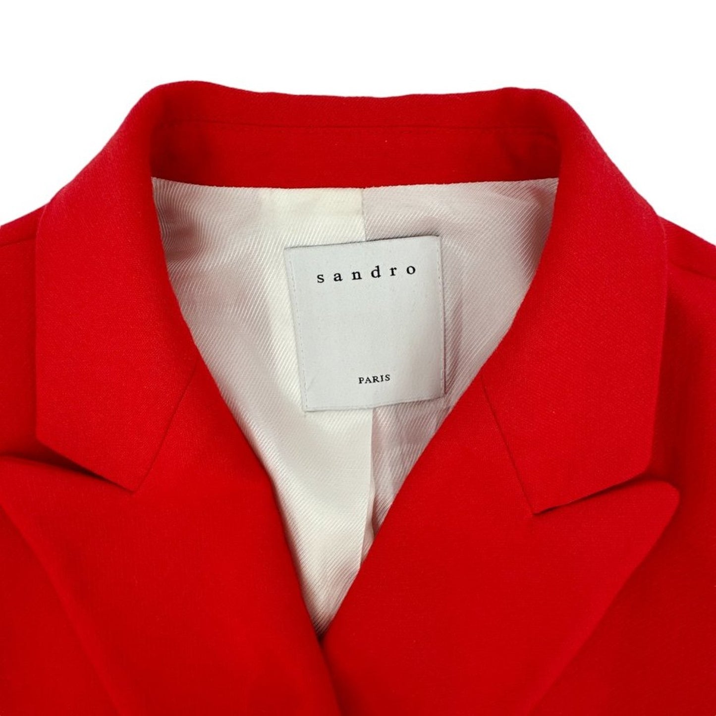 SANDRO Soazic Double Breasted Blazer S
