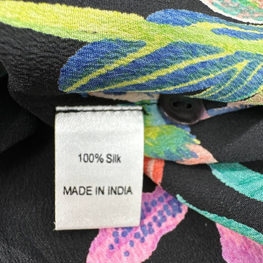 BANJANAN Chandra Silk Dress XS