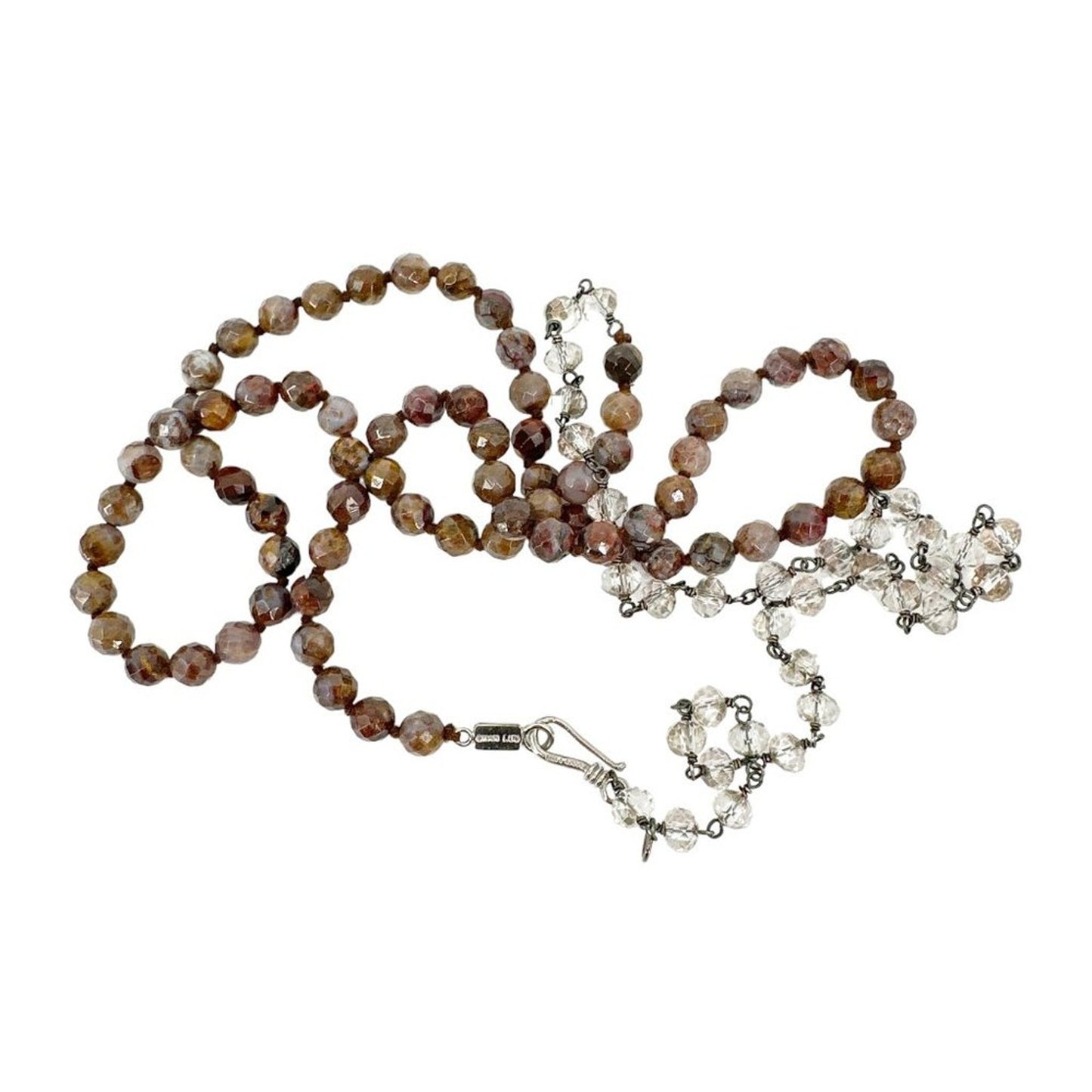 CHAN LUU || Pietersite Layering Necklace