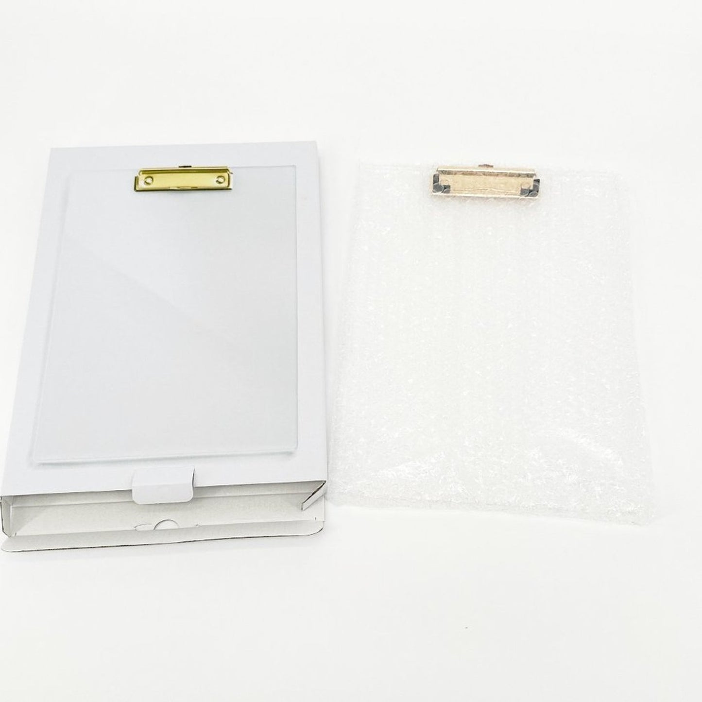 RUSSELL+HAZEL Acrylic + Gold Clear Clipboard