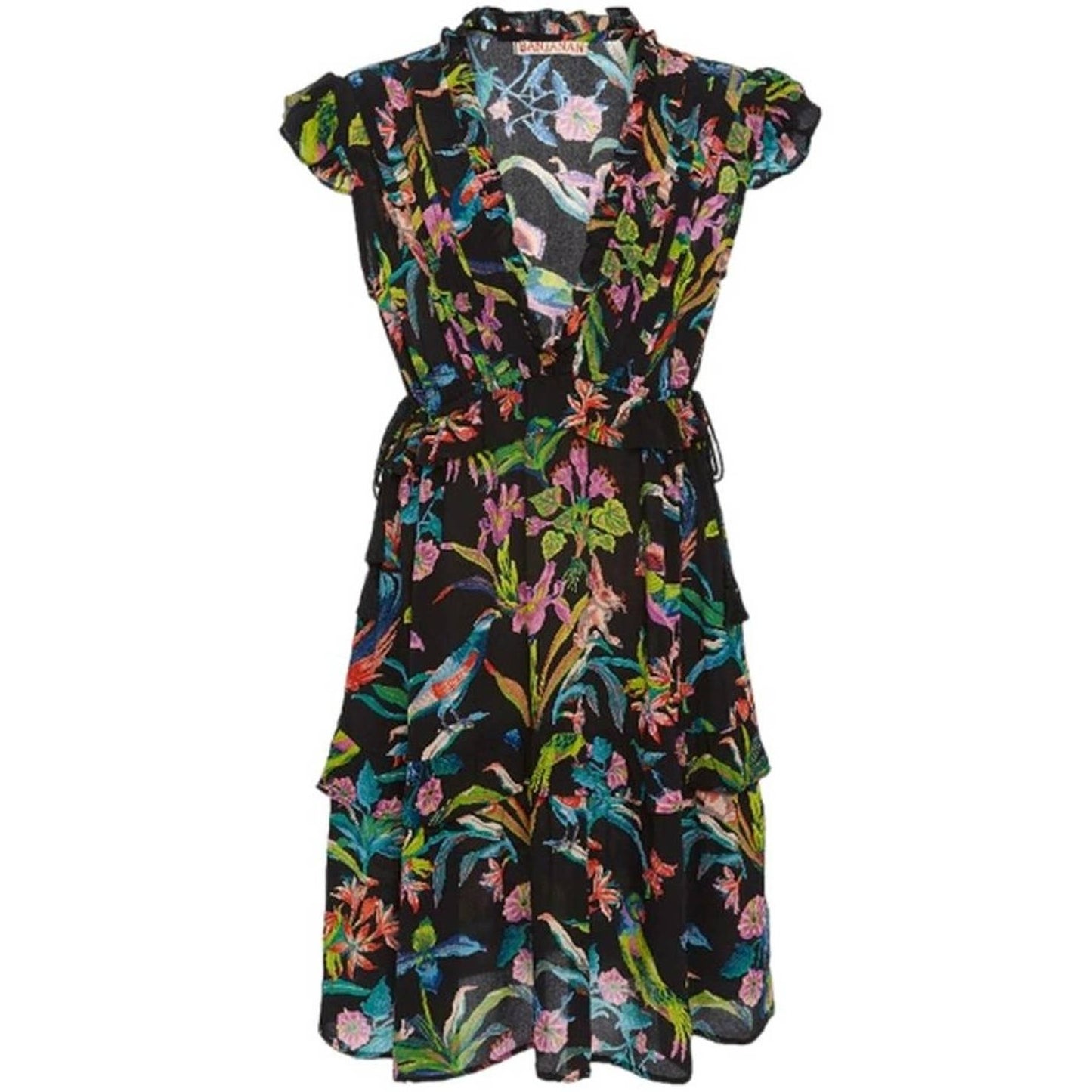 BANJANAN Chandra Silk Dress XS