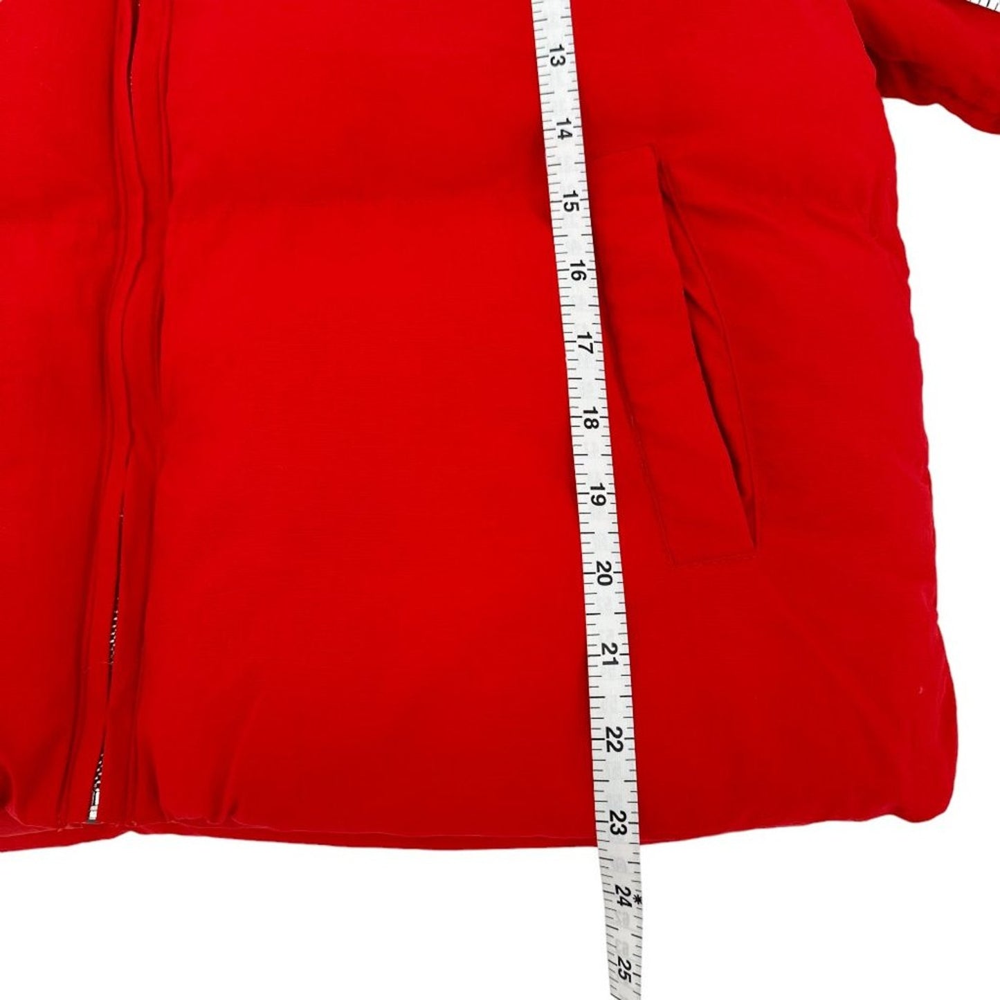 LOVERS+FRIENDS Jillian Puffer Jacket in Red XS