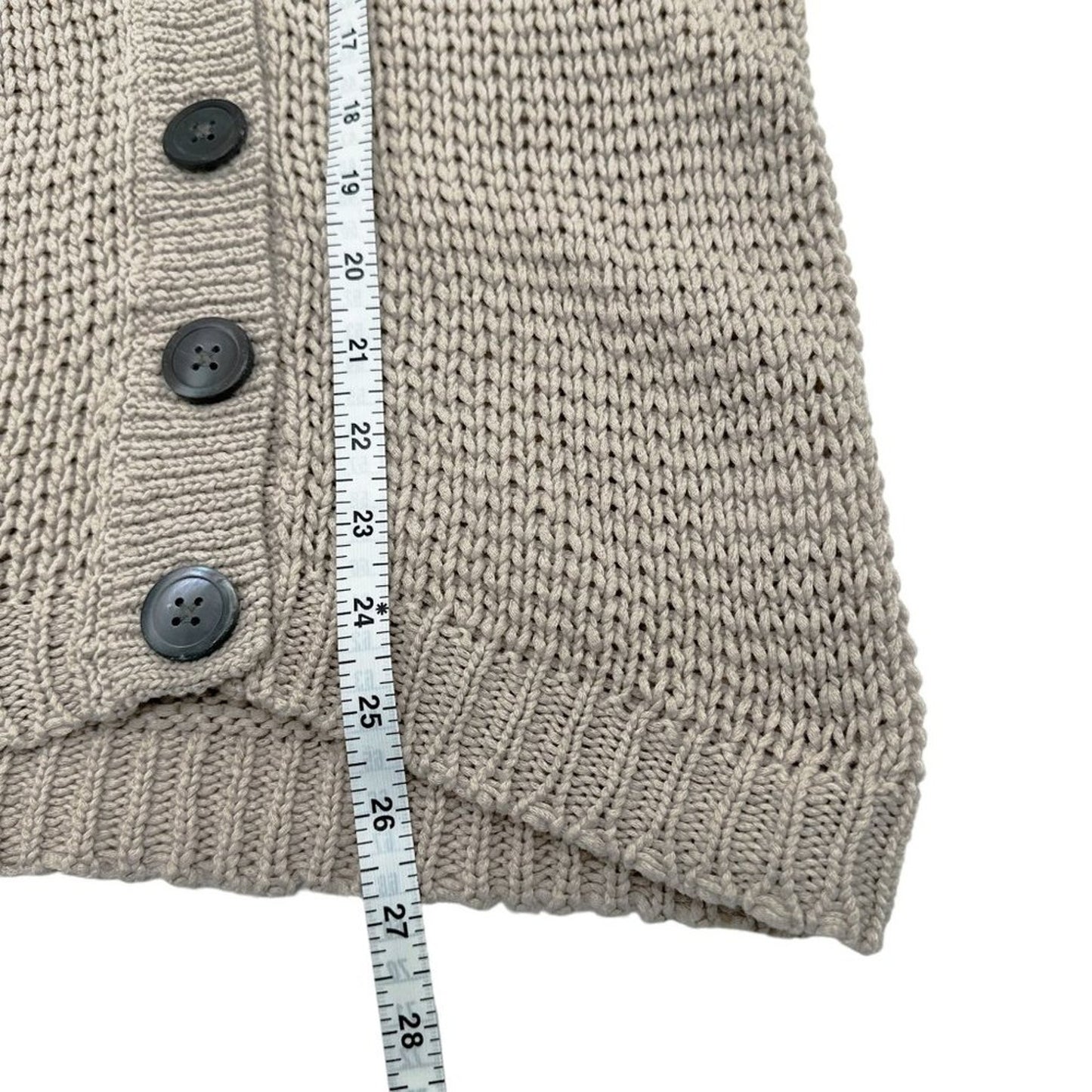 BANANA REPUBLIC Crochet Hoodie Cardigan XS
