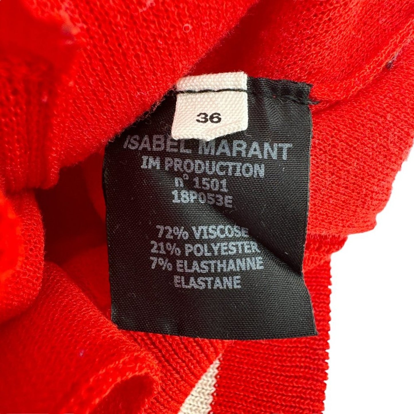 ISABEL MARANT ÉTOILE Darcy Track Jacket Ruby Red FR36 US4