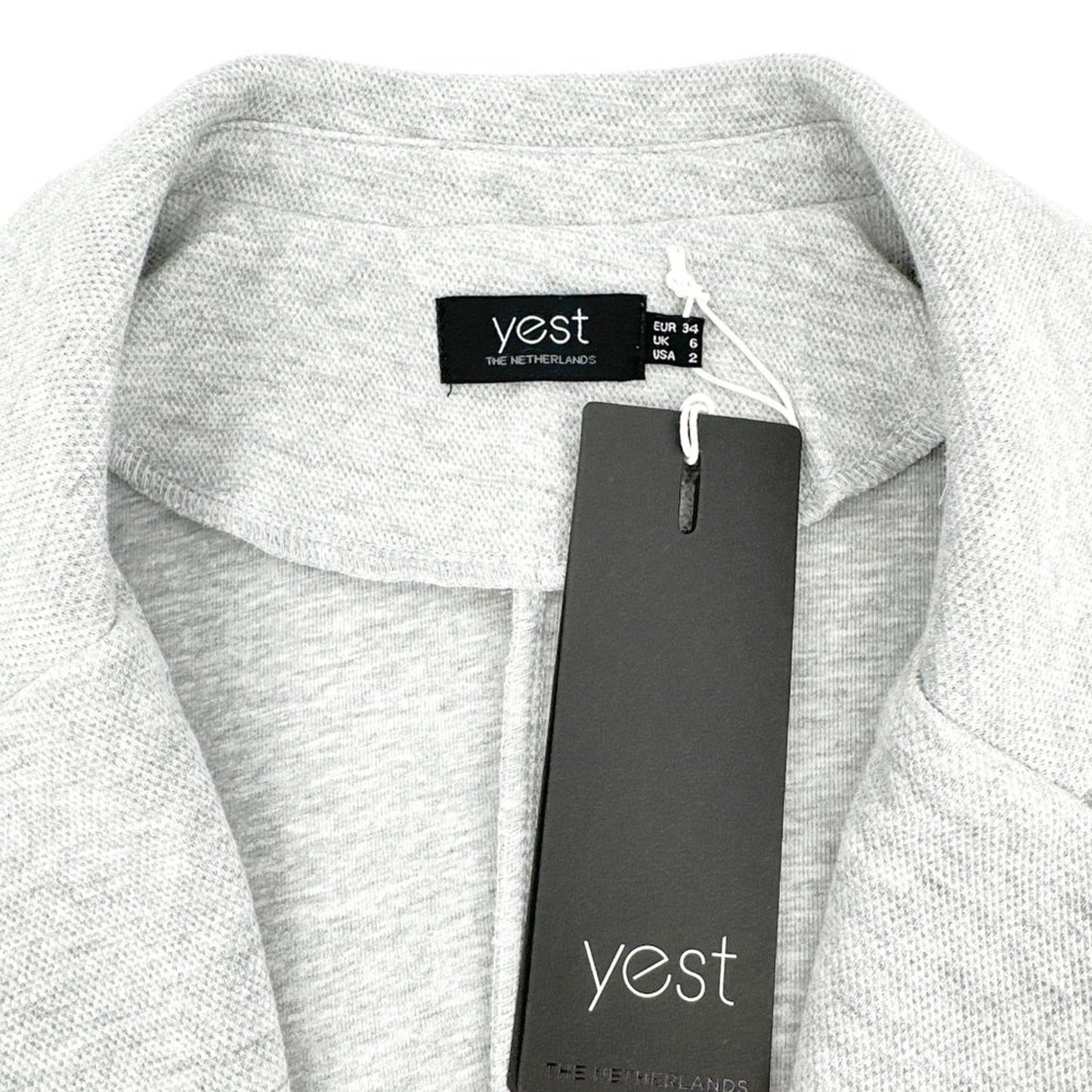YEST Sweatshirt Blazer in Light Grey 2