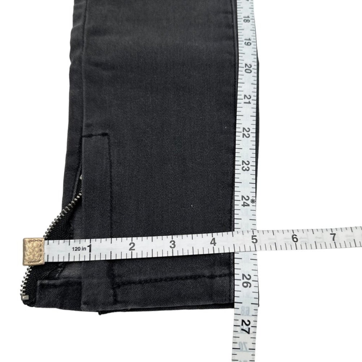 PAIGE Denim Skinny Ankle Zip Jeans in Pearson Wash 25