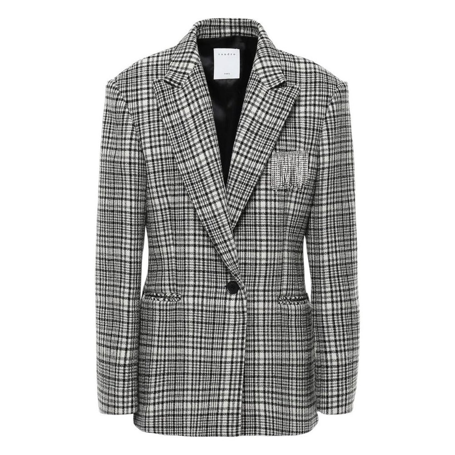 SANDRO Brooch Jacket S