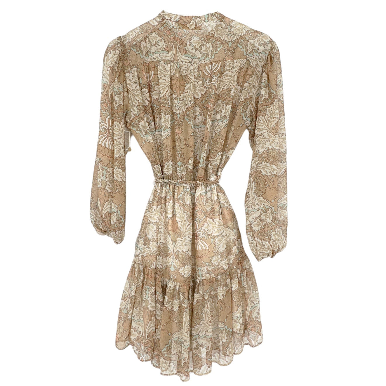 BISHOP & YOUNG Cameron Tiered Dress in Divine Print XS