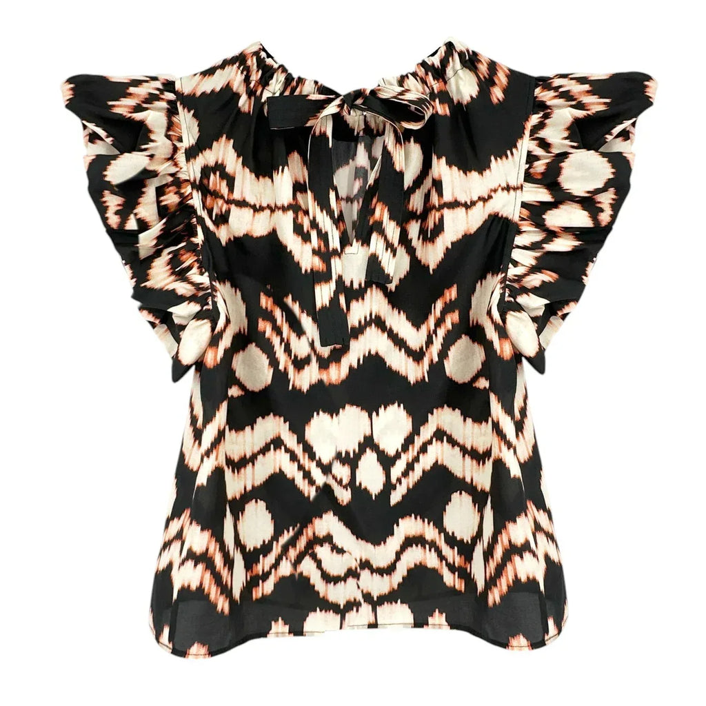 ULLA JOHNSON Iren Top in Obsidian 2 | Small - flyKAMP