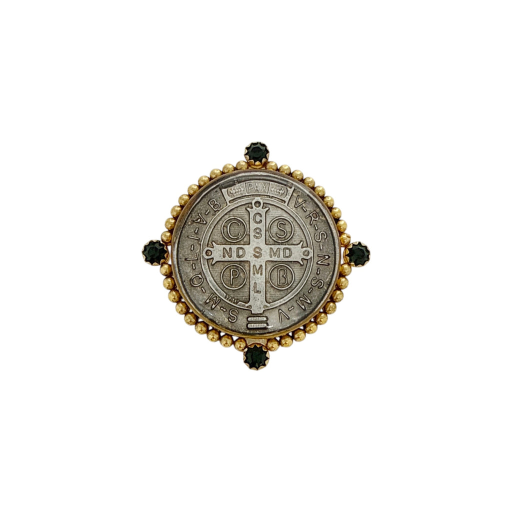 VIRGINS SAINTS & ANGELS VSA Bespoke Grande San Benito Medallion Shamrock Virgins Saints & Angels