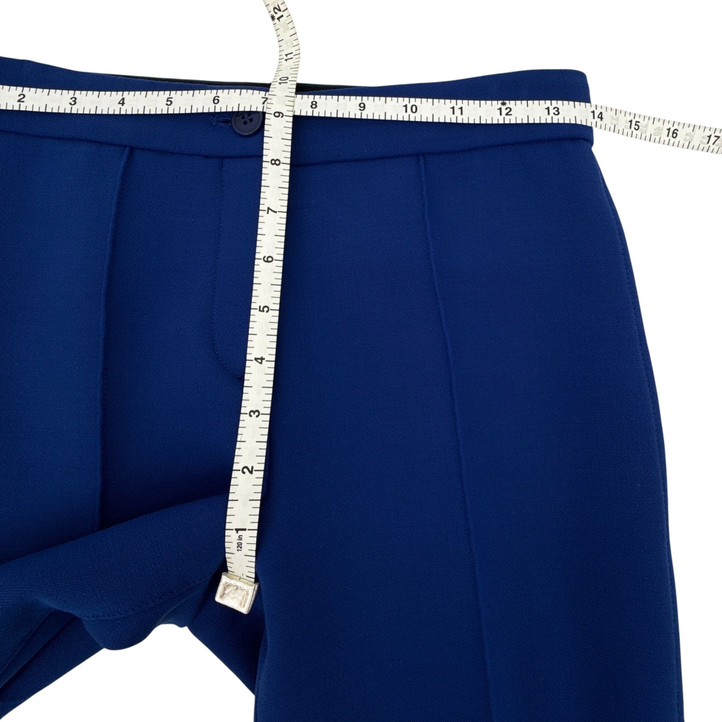 THEORY Cardinal Trouser in Cosmic Blue Size 0