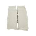 NAPKINS Linen Blend Cloth Natural with Rolled Edges || Set of 6 - flyKAMP
