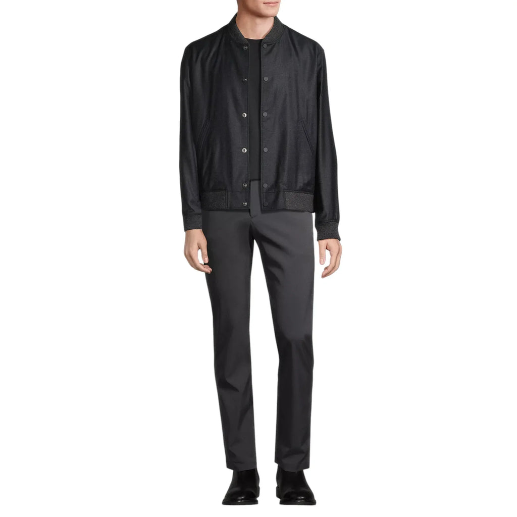 THEORY Wool Varsity Bomber Jacket S - flyKAMP