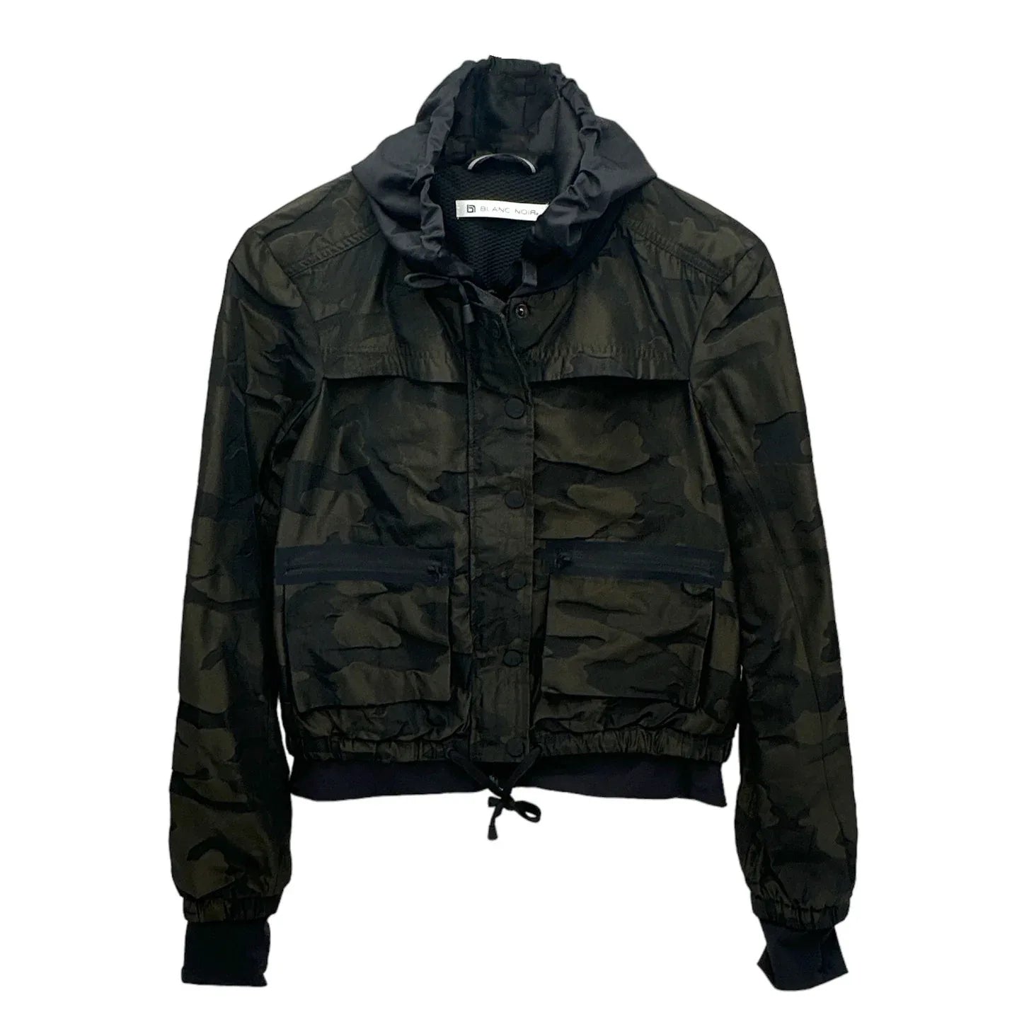 BLANC NOIR Skyfall Aviator Jacket in Olive Camo S - flyKAMP