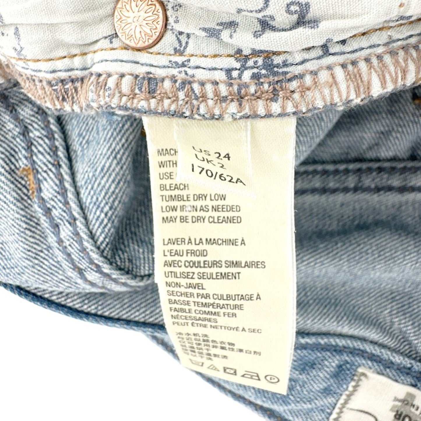 FREE PEOPLE WE the FREE Sequoia Mid Length Cutoff Shorts In Surf's Up 24