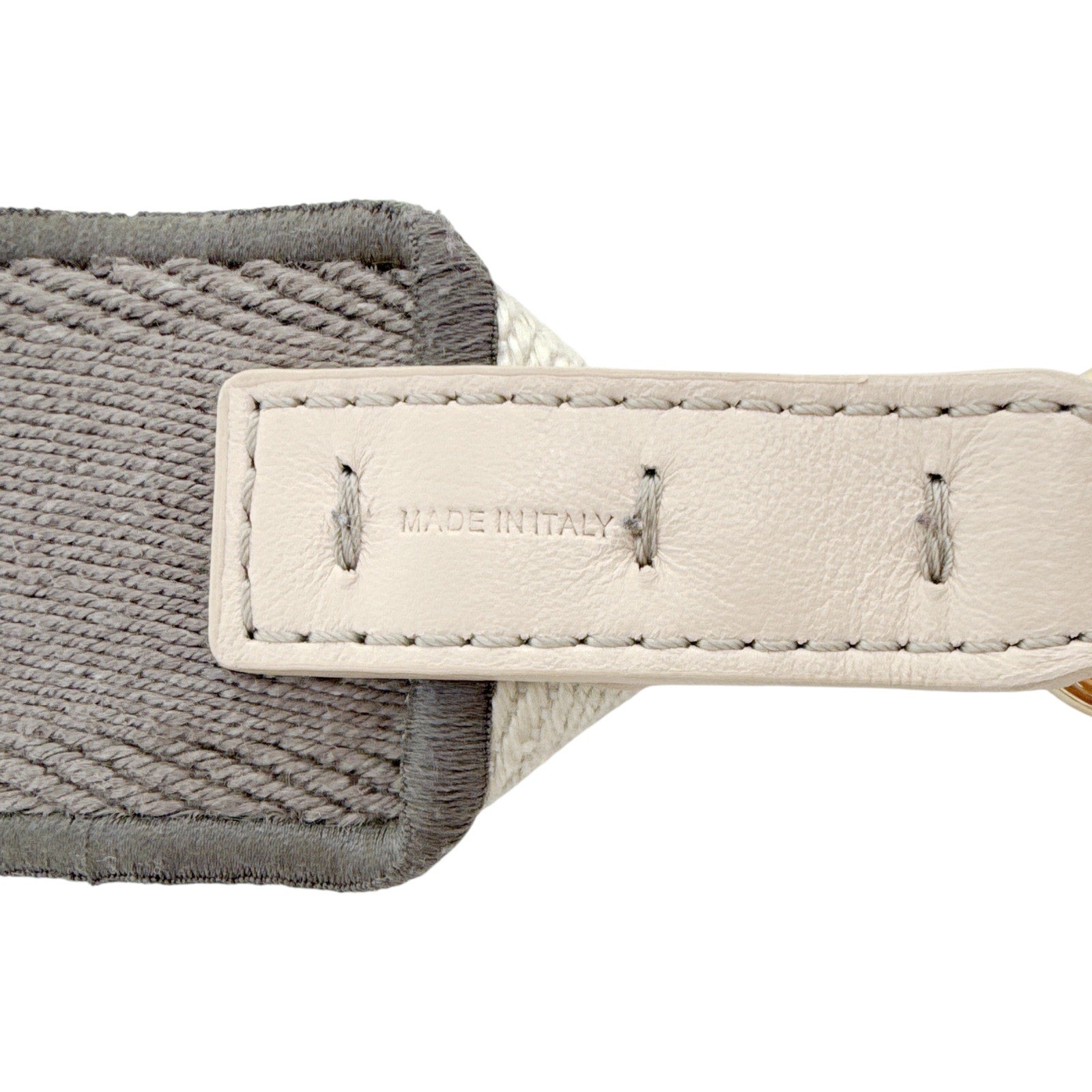 CHLOÉ Logo Bag Shoulder Strap In Grey