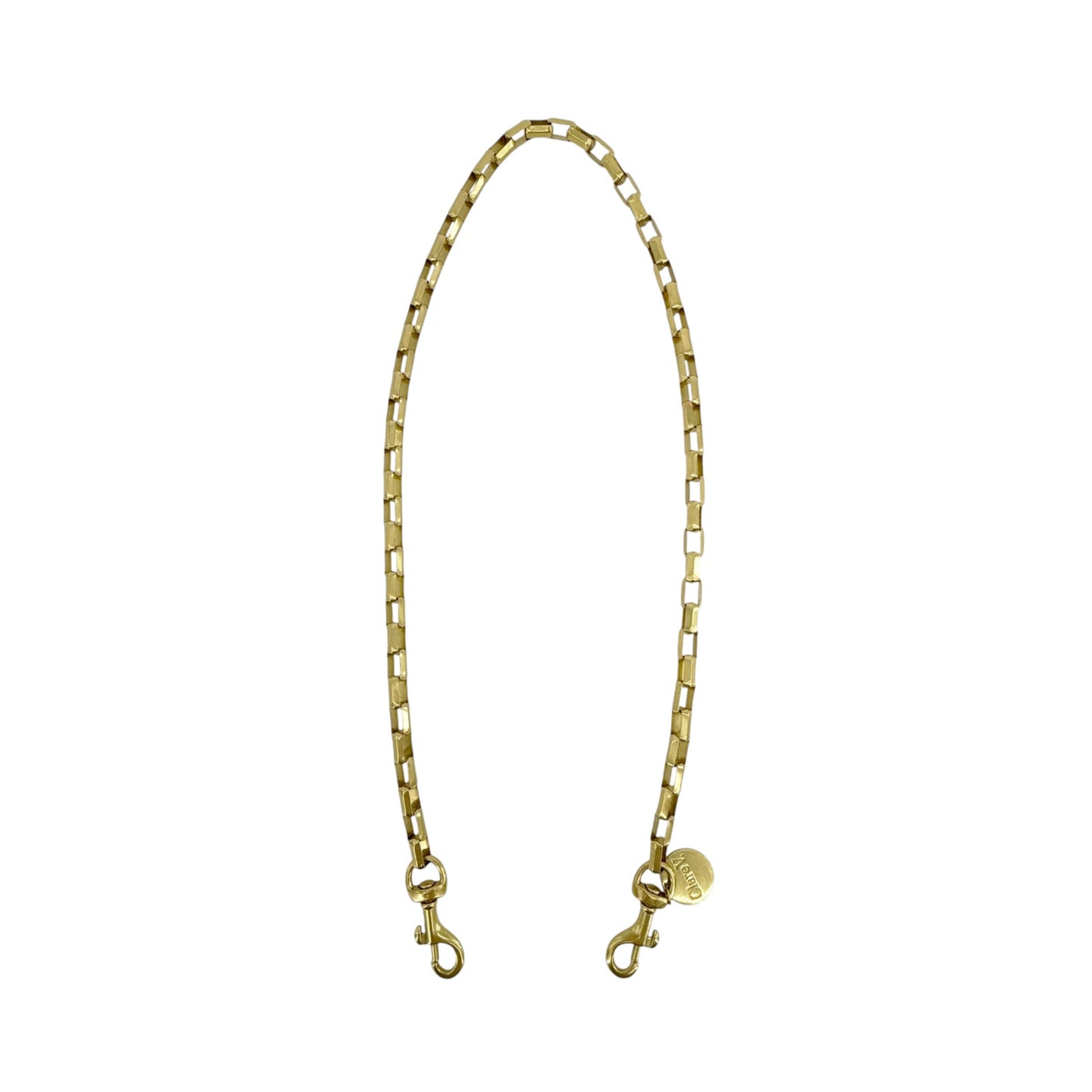 CLARE V. Box Chain Shoulder Strap
