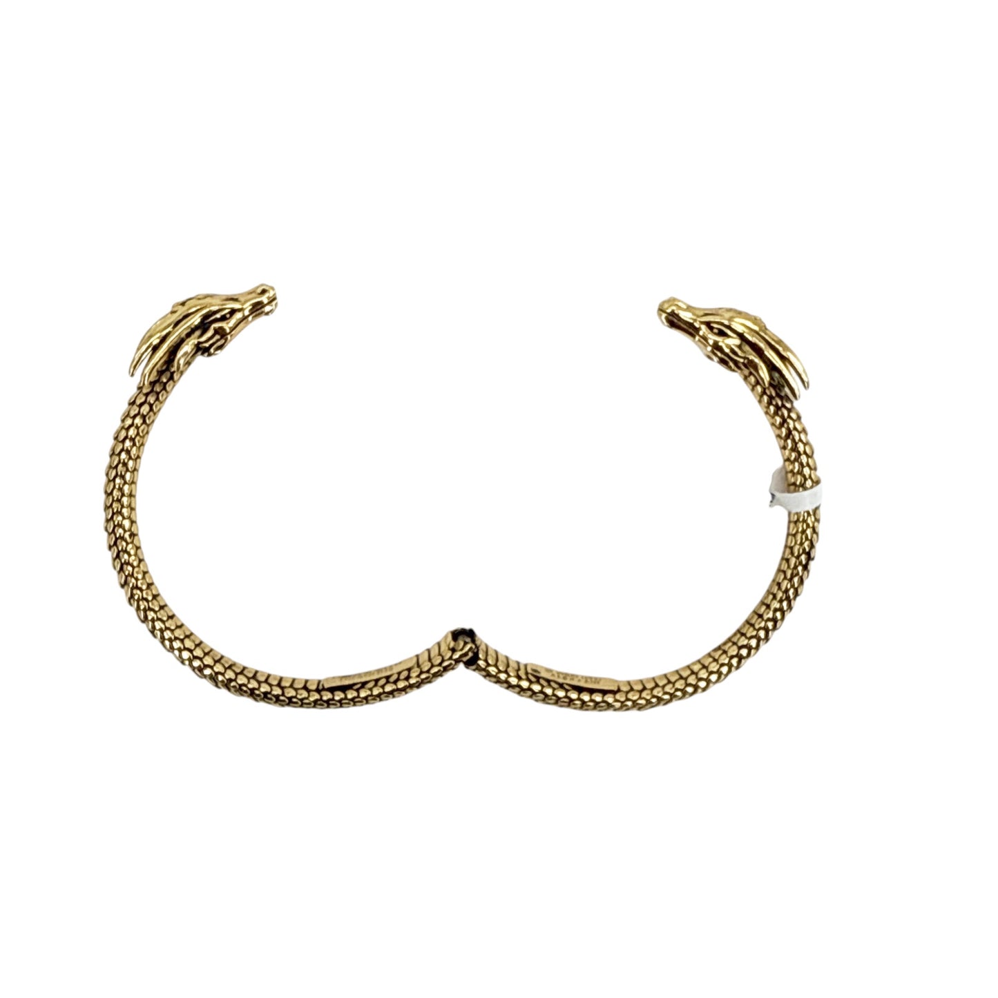 ALEX+ANI House of the Dragon™ Cuff Bracelet in Antiqued Gold