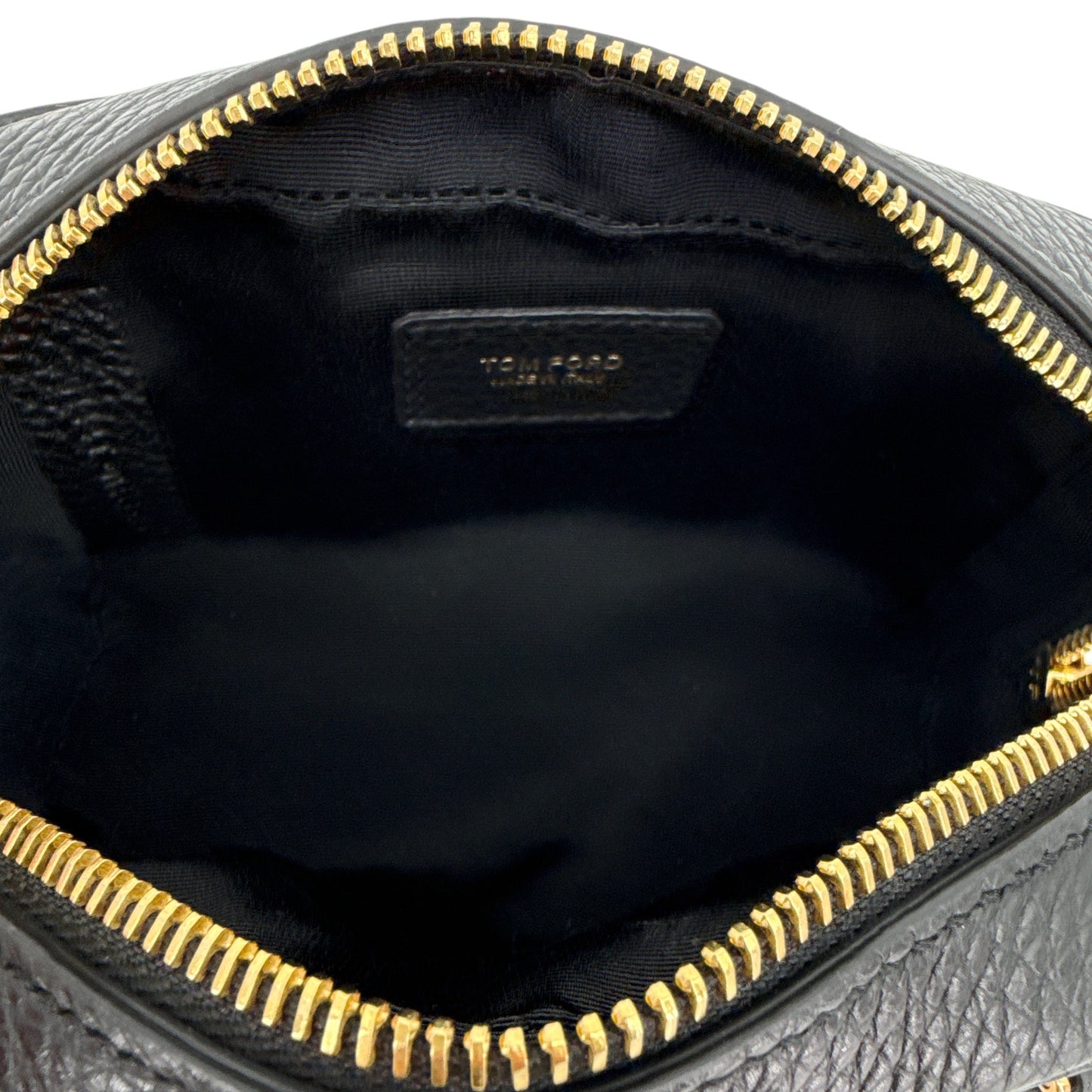 TOM FORD Grained Leather Small Cosmetics Case