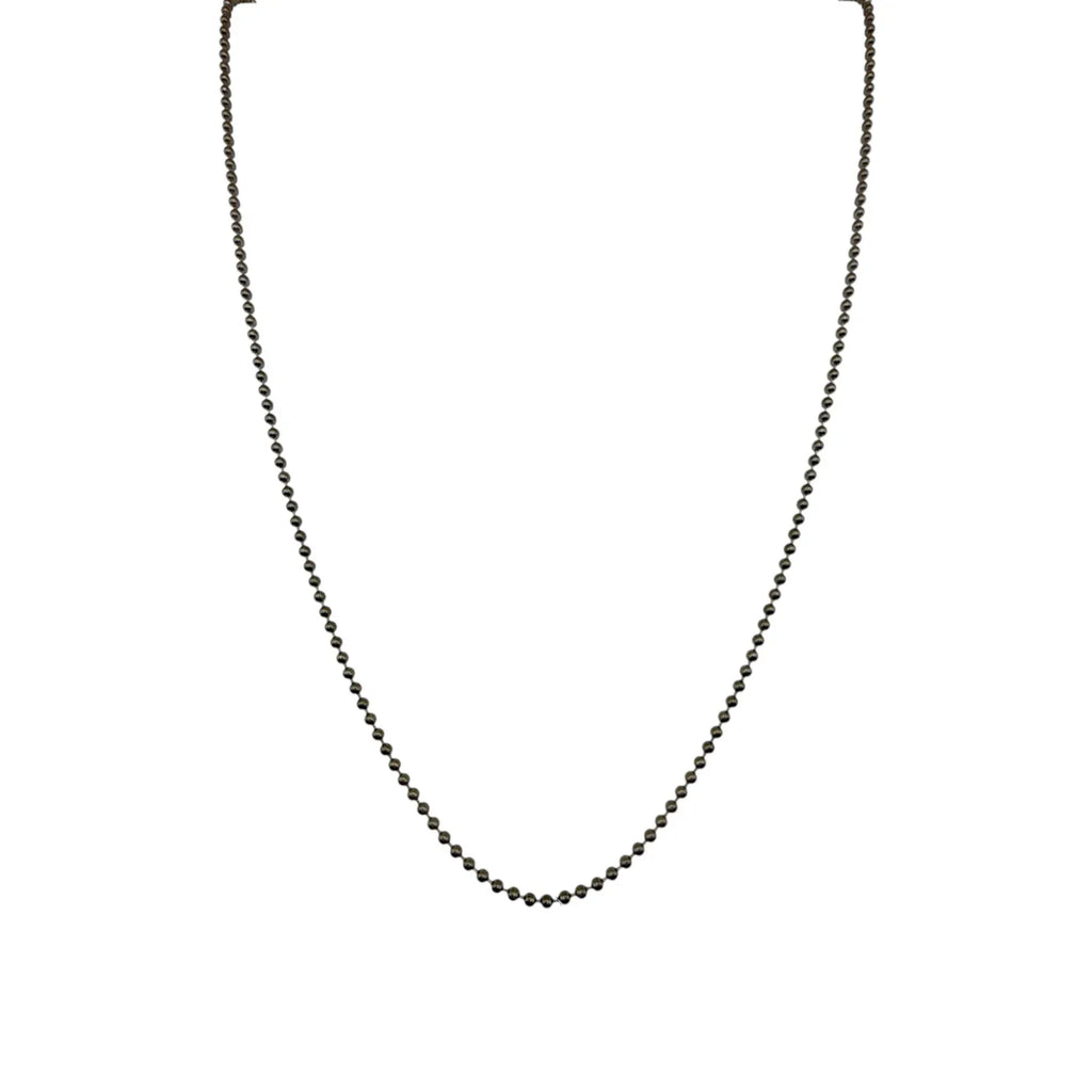 VIRGINS SAINTS & ANGELS VSA Bronze Ball Chain Plated in Gunmetal - flyKAMP