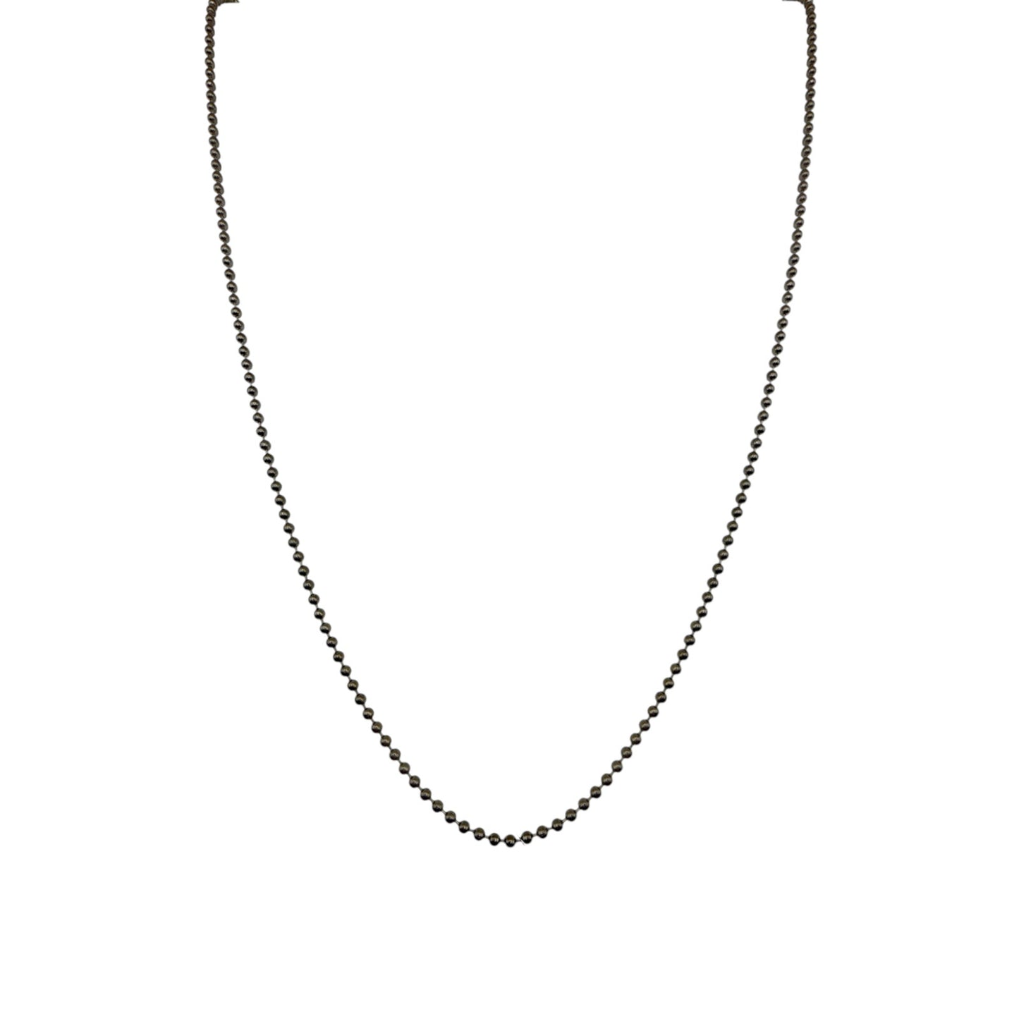 VIRGINS SAINTS & ANGELS VSA Bronze Ball Chain Plated in Gunmetal