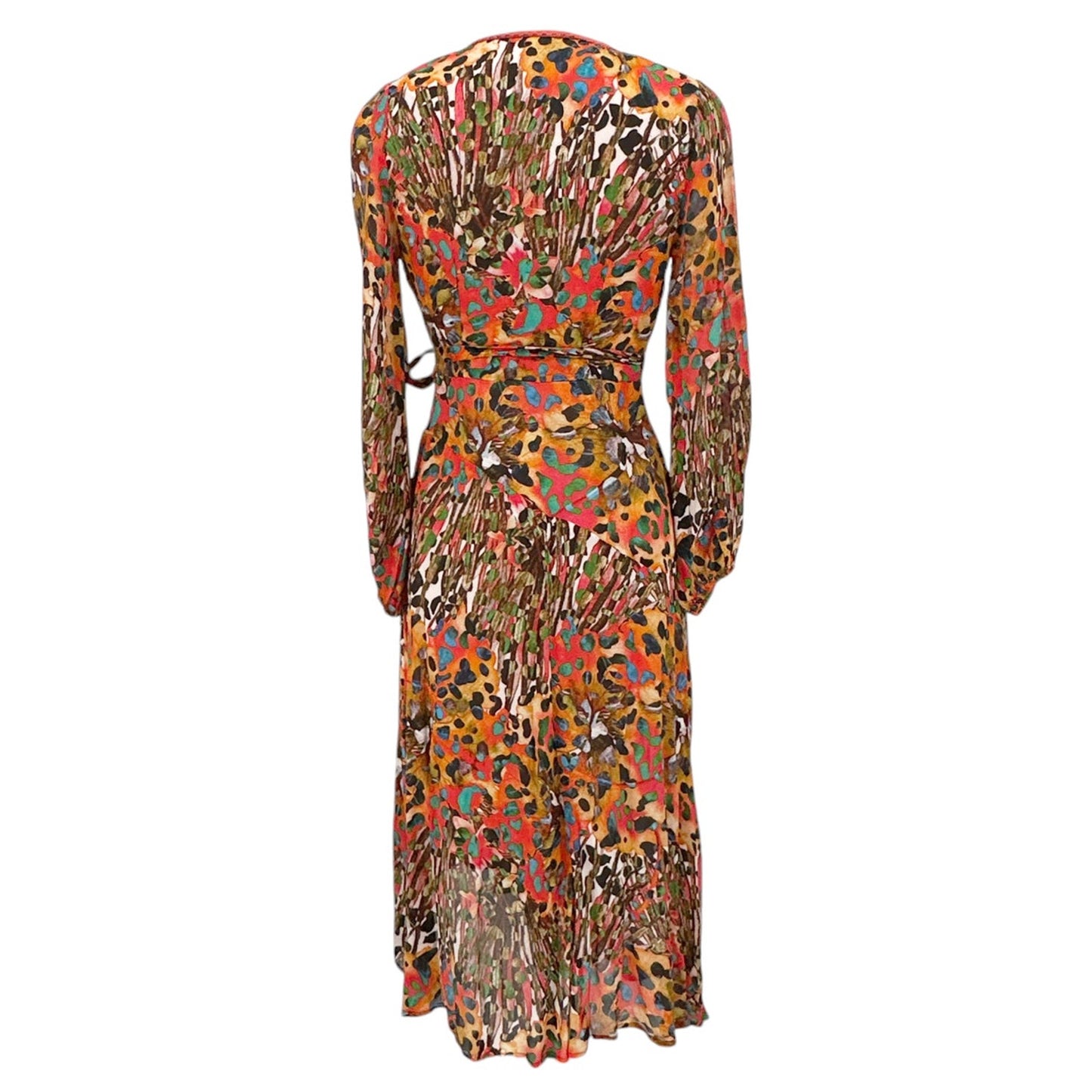 ANTHROPOLOGIE x BL-NK Jenny Maxi Wrap Dress XS