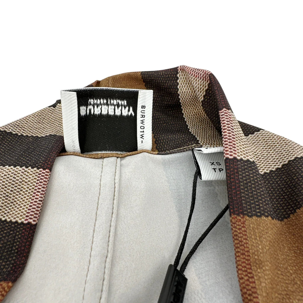 BURBERRY Andrea Check Biker Short XS - flyKAMP