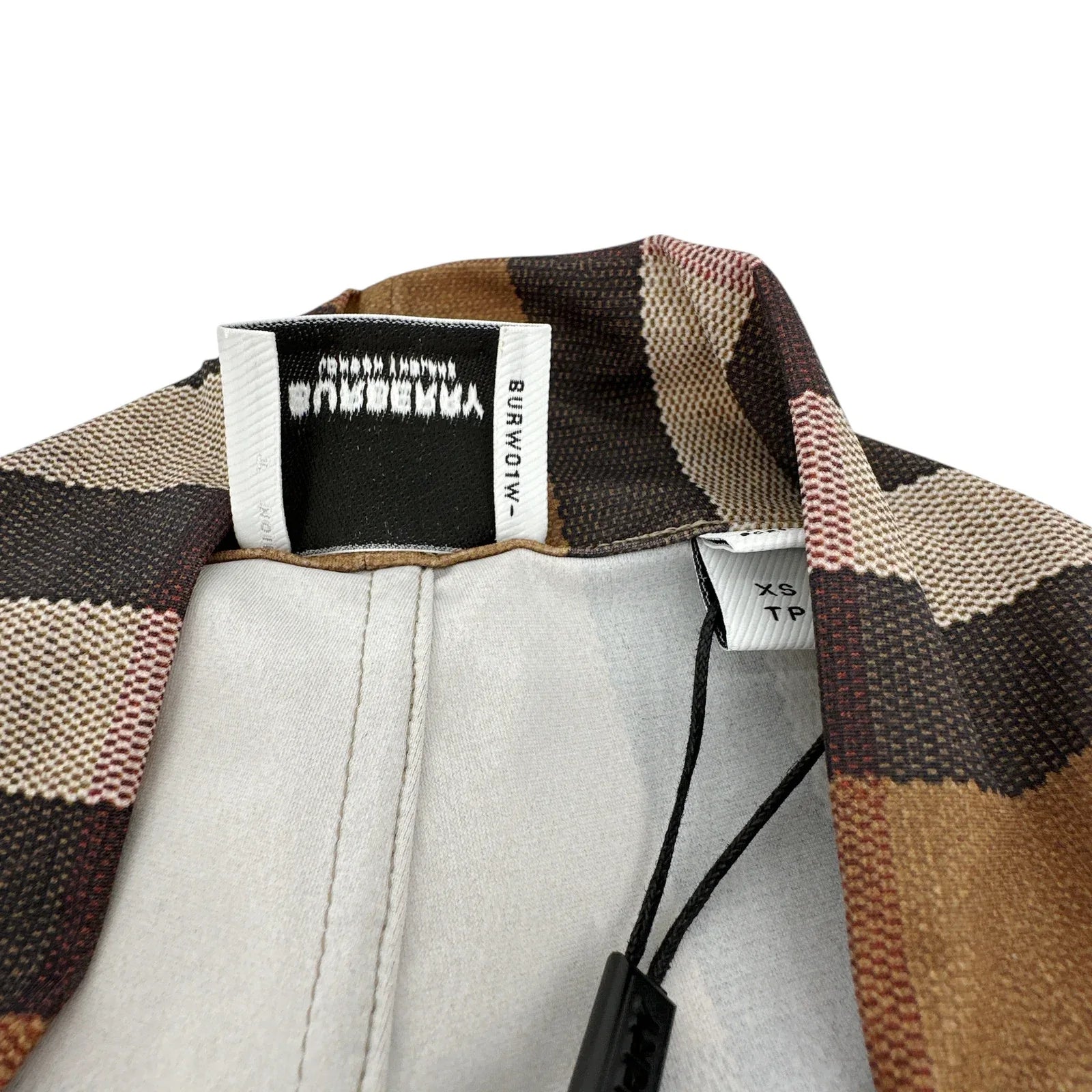 BURBERRY Andrea Check Biker Short XS - flyKAMP