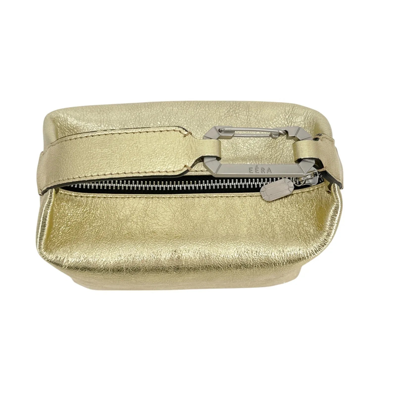 EERA Metallic Moon Bag in Laminated Gold - flyKAMP