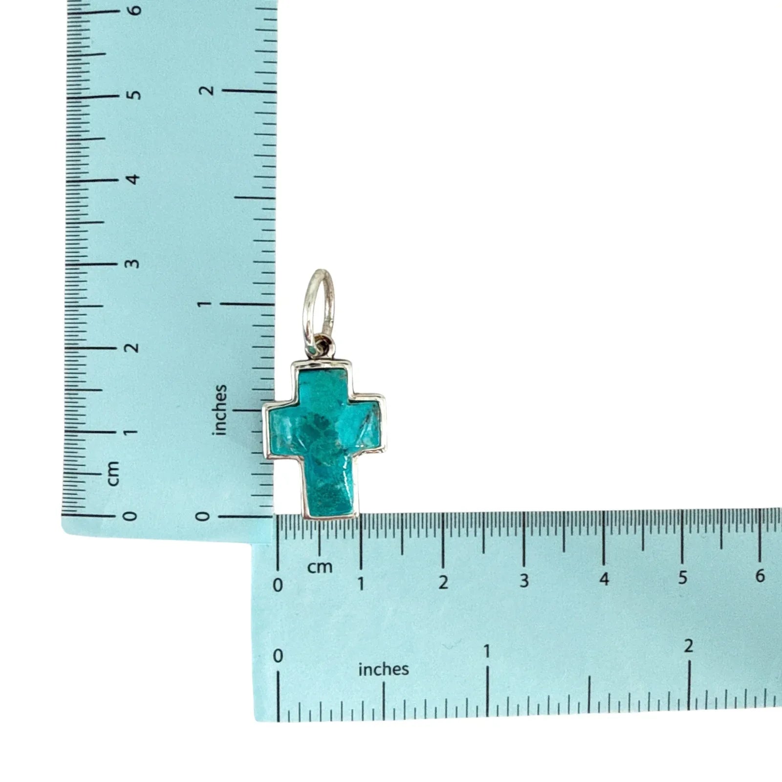 SILPADA Blue Divine Charm Sterling Silver & Turquoise - flyKAMP