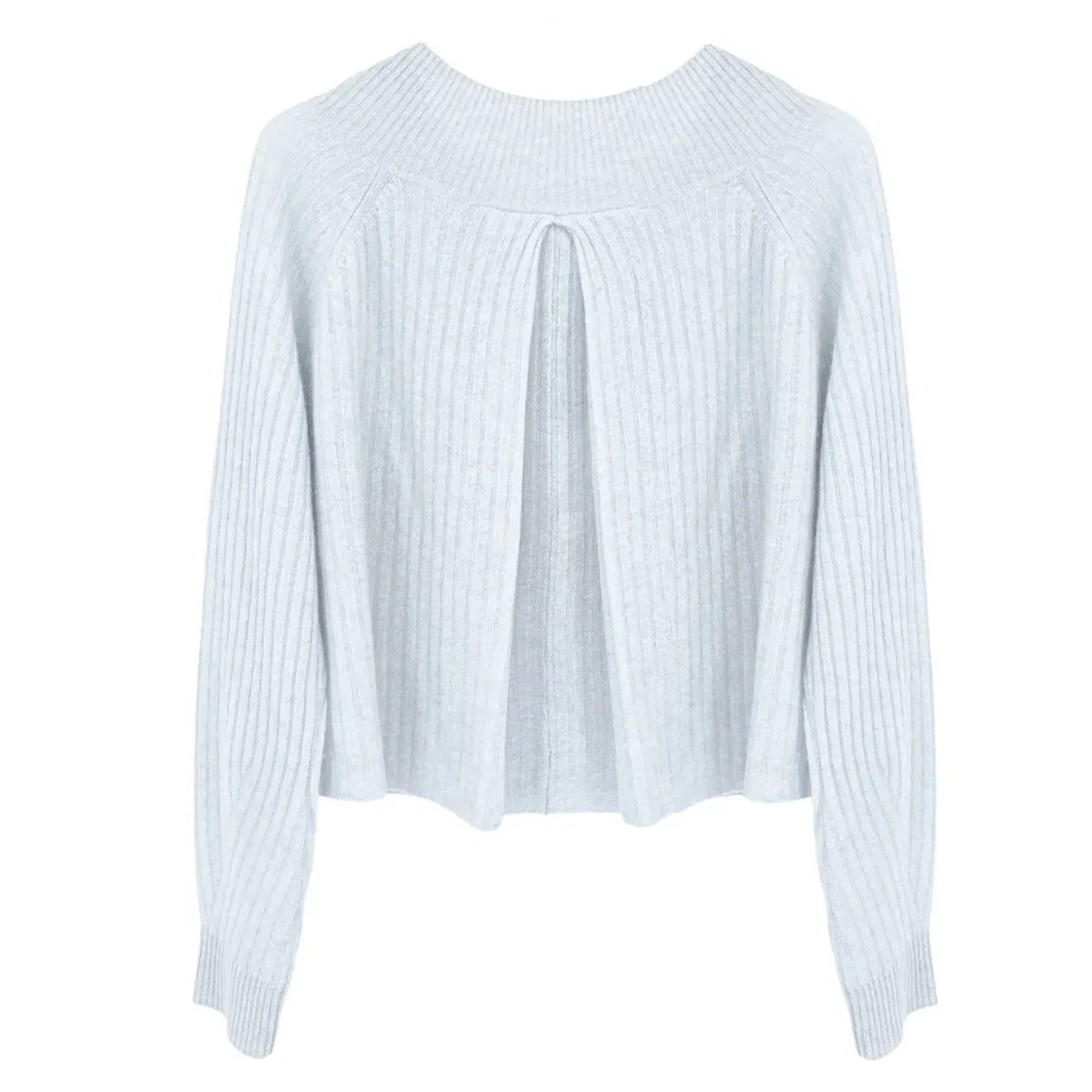 NAADAM Coastal Cashmere Cropped V-Neck Sweater XS - flyKAMP