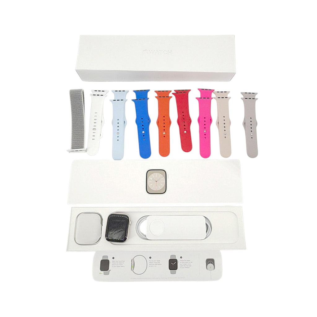 APPLE Watch Series 8 GPS 45mm Starlight Aluminum Case Apple