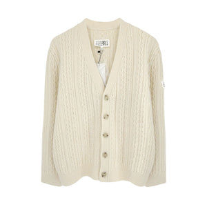 MM6 Maison Margiela Cable Knit Cardigan S