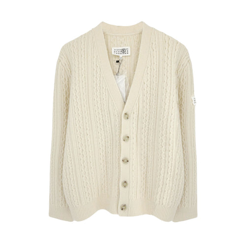 MM6 Maison Margiela Cable Knit Cardigan S MM6 Maison Martin Margiela