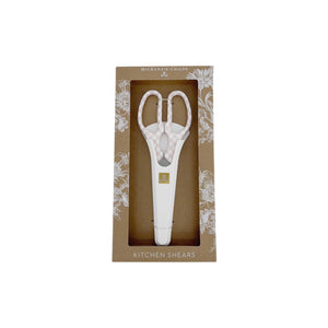MACKENZIE-CHILDS Check Kitchen Shears in Pink & White Check