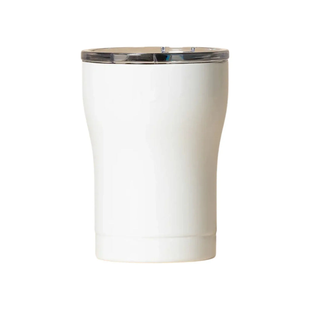 SIC Seriously Ice Cold 12 oz Tumbler in Gloss White - flyKAMP