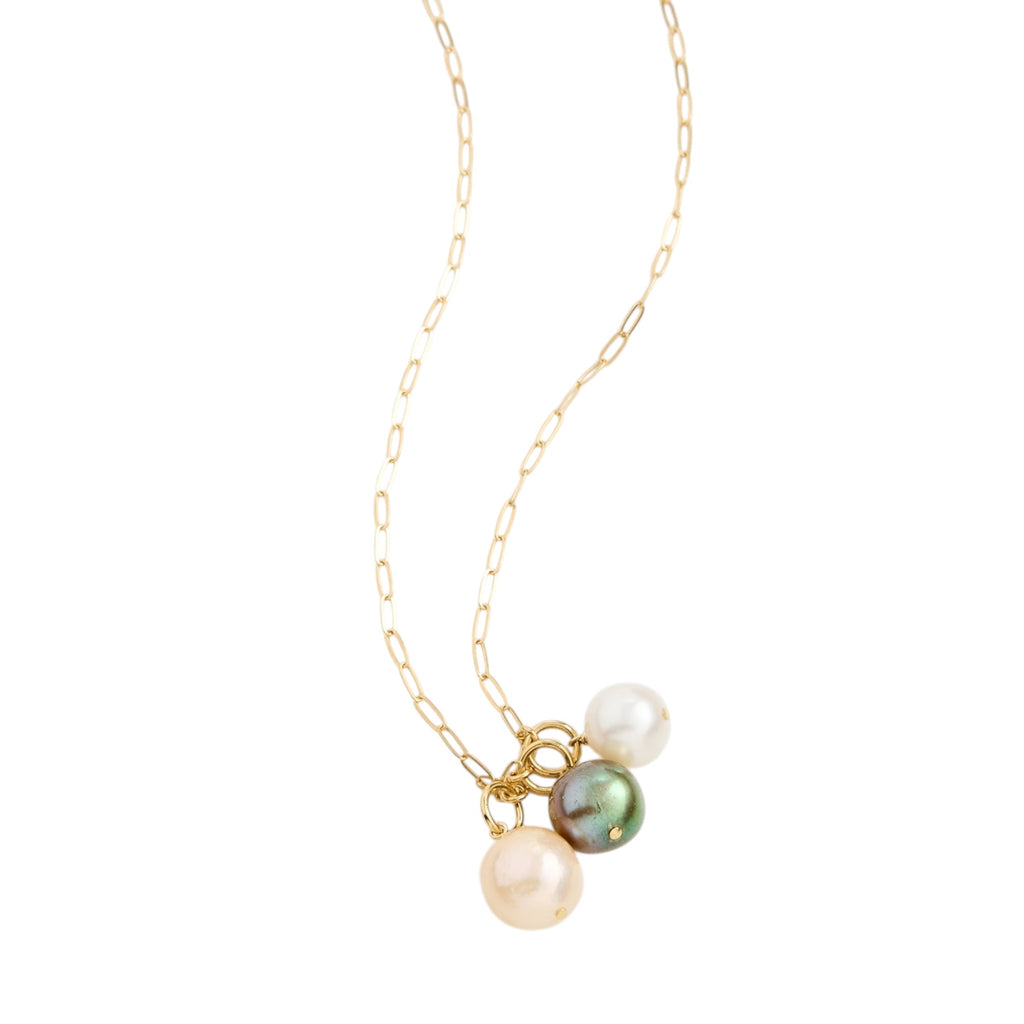 CHAN LUU Ombre Pearl Necklace Chan Luu