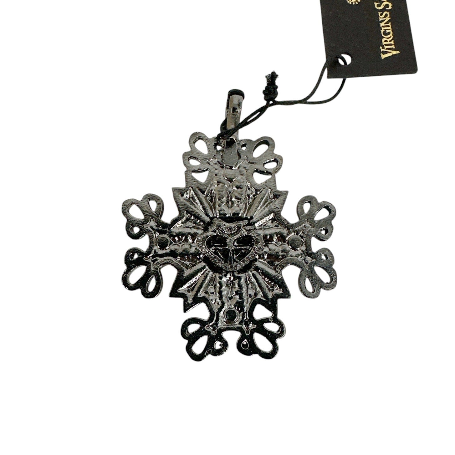 VIRGINS SAINTS & ANGELS VSA Electra Cross Medallion in Gunmetal
