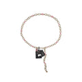 KATE SPADE New York Lock & Spade Chain Link Belt in Pink S/M Kate Spade