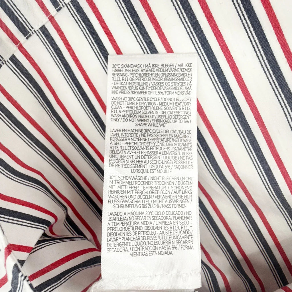 BAUM UND PFERDGARTEN Bryce Blouse Haute Red Stripe FR36|US4|S - flyKAMP