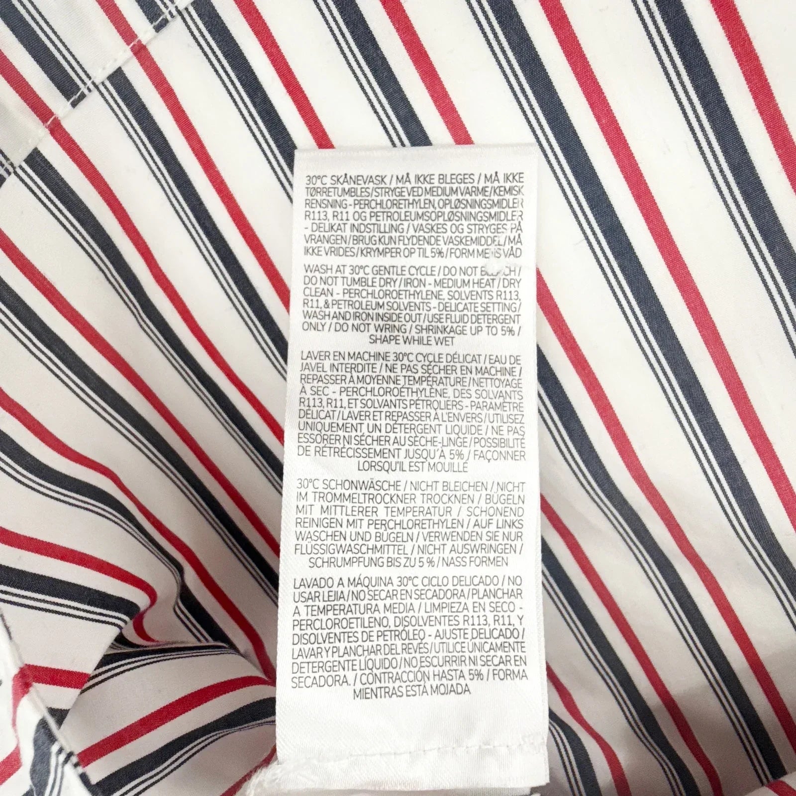 BAUM UND PFERDGARTEN Bryce Blouse Haute Red Stripe FR36|US4|S - flyKAMP