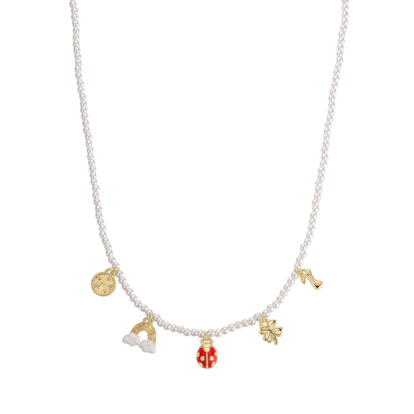 GORJANA Lucky Mini Charm Necklace Gorjana