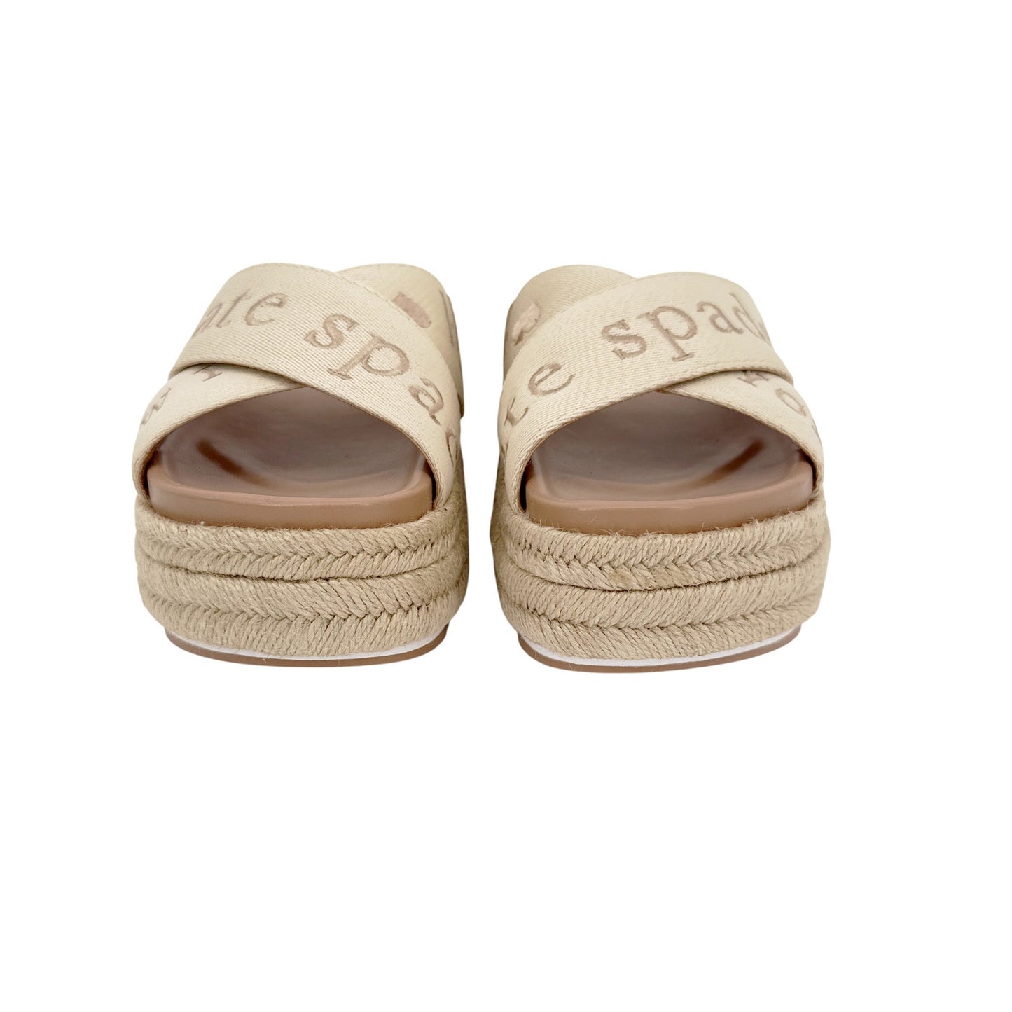 KATE SPADE New York Piper Flatform Espadrilles in Light Fawn 6.5