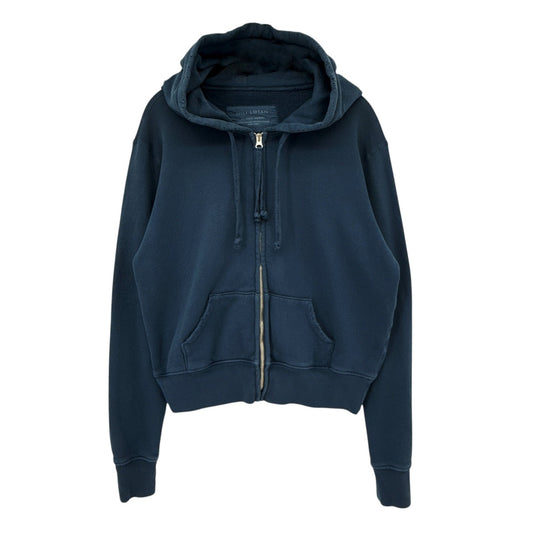 NILI LOTAN  Callie Zip Up Hoodie in Blue S