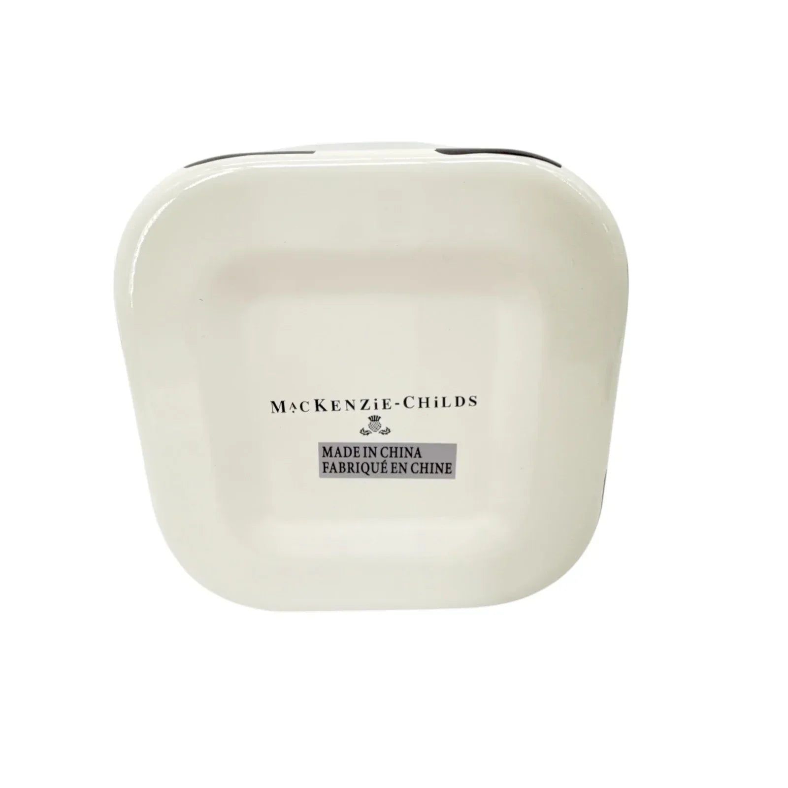 MACKENZIE-CHILDS Courtly Check Enamel Deep Squarage Bowl || Medium - flyKAMP