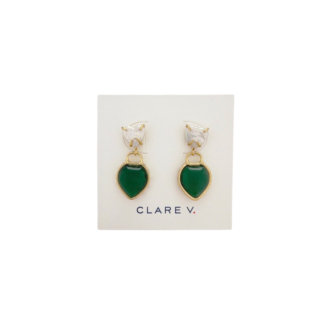 CLARE V. Le Heartbreaker Earrings Clare V.