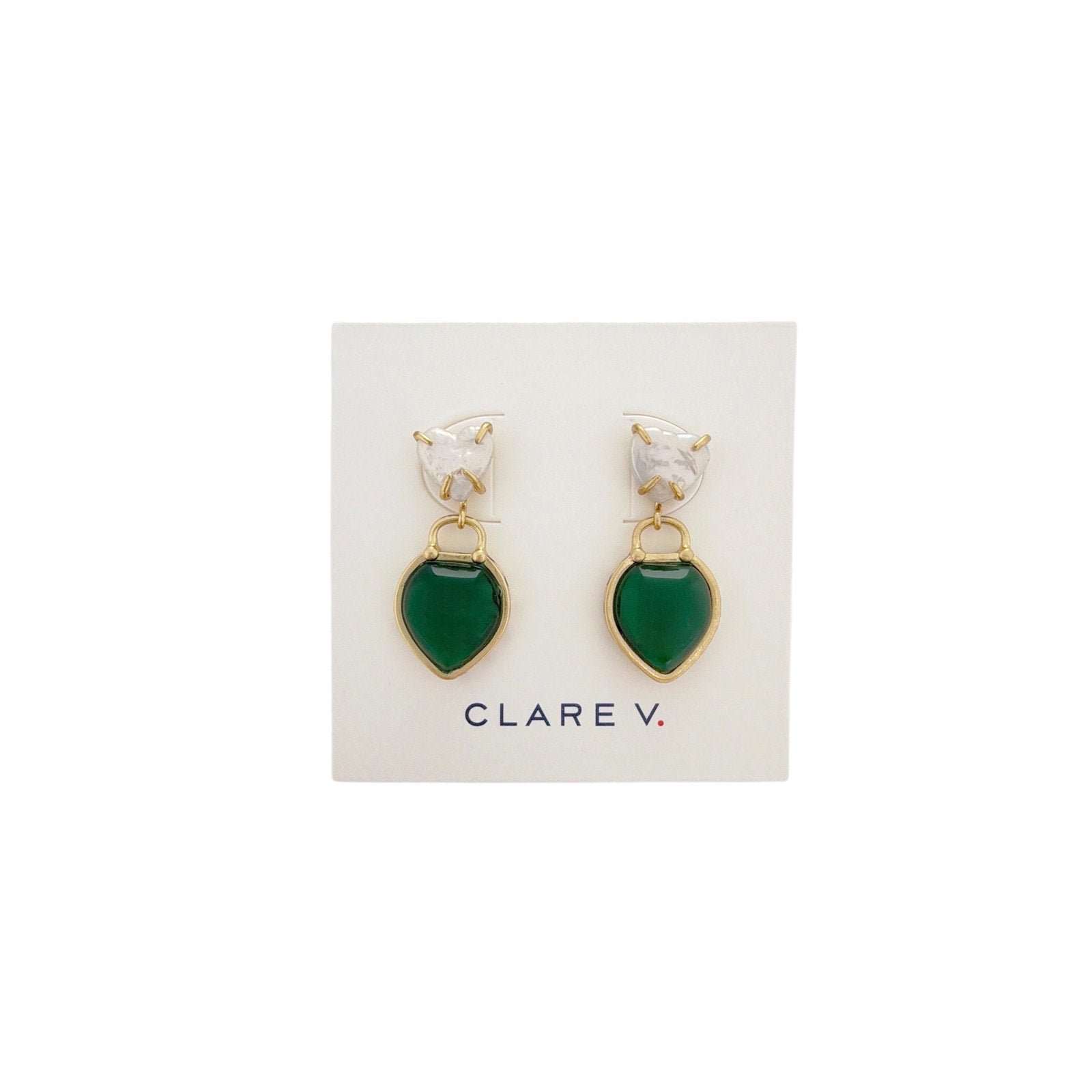 CLARE V. Le Heartbreaker Earrings Clare V.