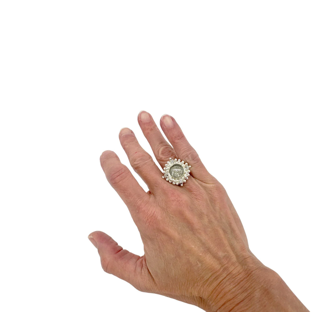 VIRGINS SAINTS & ANGELS VSA Petite Cloister San Benito Ring Size 6 - flyKAMP